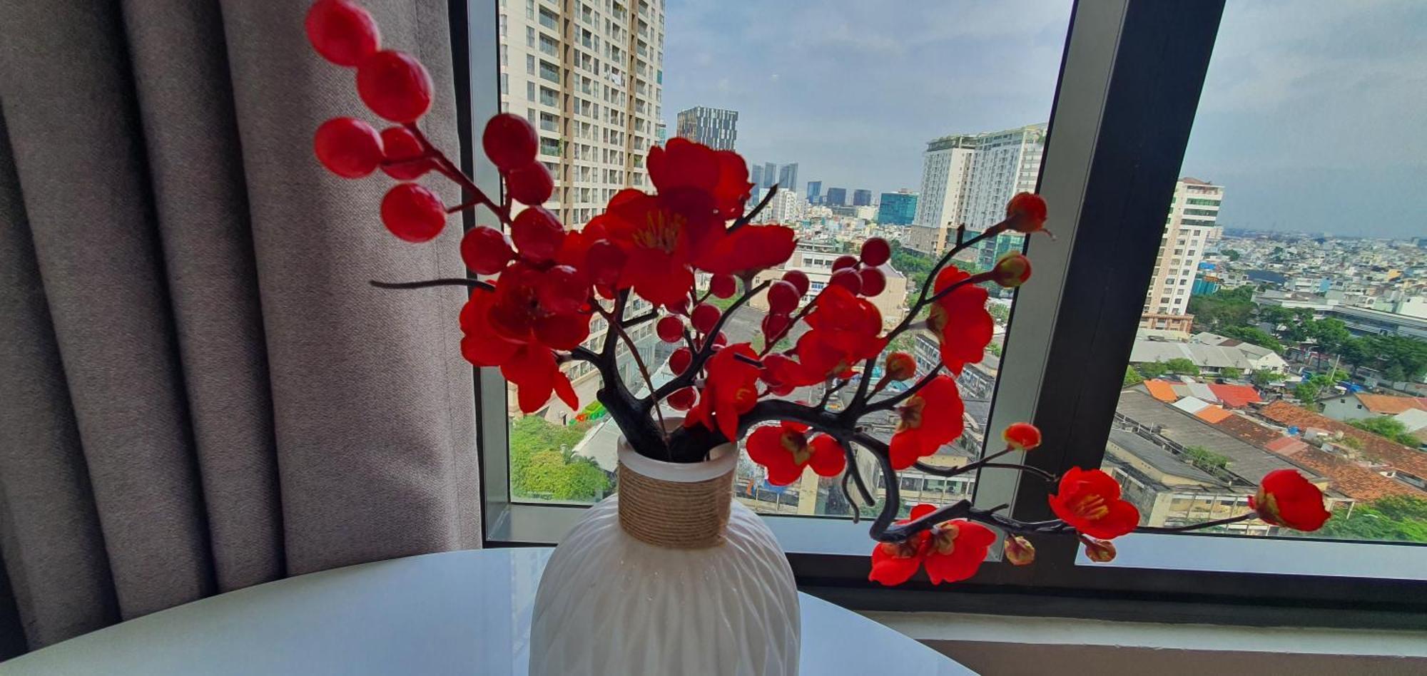 Herla Central Saigon 1 River Gate Ben Thanh Ho Chi Minh-stad Kamer foto